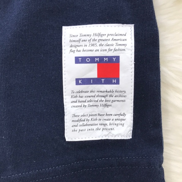 KITH X TOMMY HILFIGER COLAB tshirt TH flag Tee XS - Picture 3 of 8